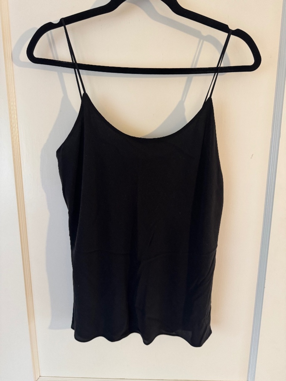 Club Monaco Black Silk Cami, Size M